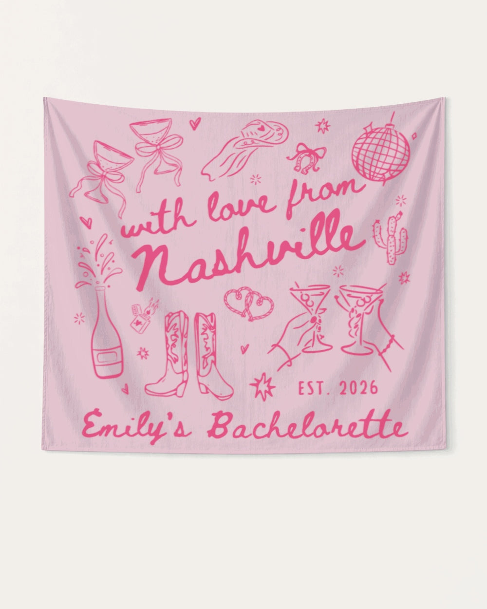 With Love from Nashville Banner Blossom