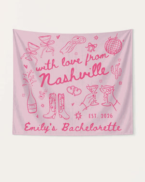 With Love from Nashville Banner Blossom