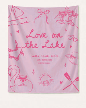Love on the Lake Banner Blossom