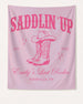 Matching bachelorette rodeo banners for the bride's last rodeo party, vintage western style with custom name, year, and city. Nashville bachelorette decor for the whole crew.