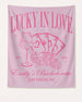 Lucky In Love Wine Cards Banner Blossom