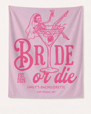 Bride or Die and Ride or Die Banner Blossom
