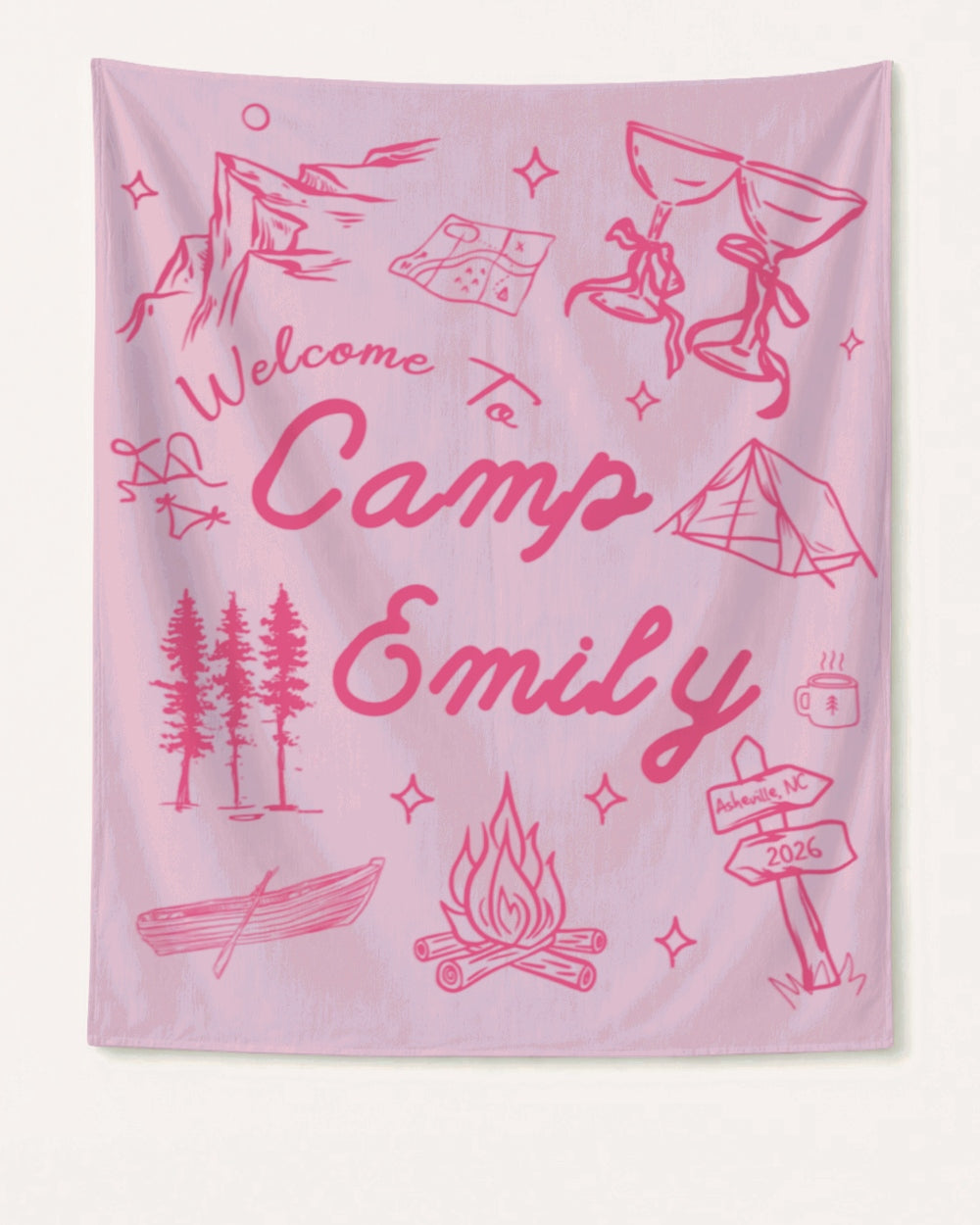Camp Bach Banner Blossom