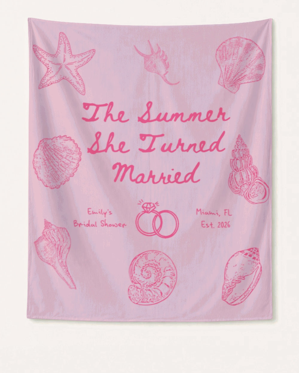 The Summer She Turned Married Banner Blossom