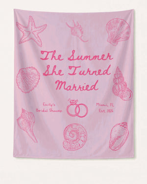 The Summer She Turned Married Banner Blossom