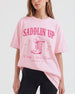 Vintage western illustration bachelorette tee with decorative cowboy boot art and Last Rodeo script. Personalized with bride name, year, and city for the whole Nashville-bound crew.