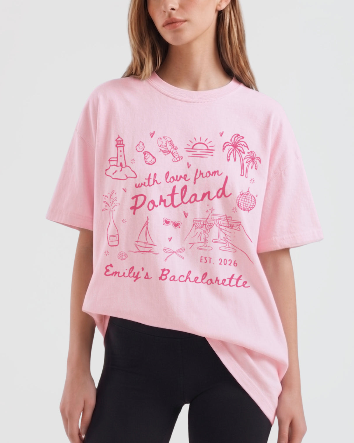 With Love from Portland T-Shirt Blossom