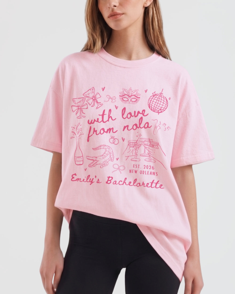 With Love from Nola T-Shirt Blossom