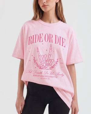 Bride or Die, Ride or Die T-Shirt Blossom
