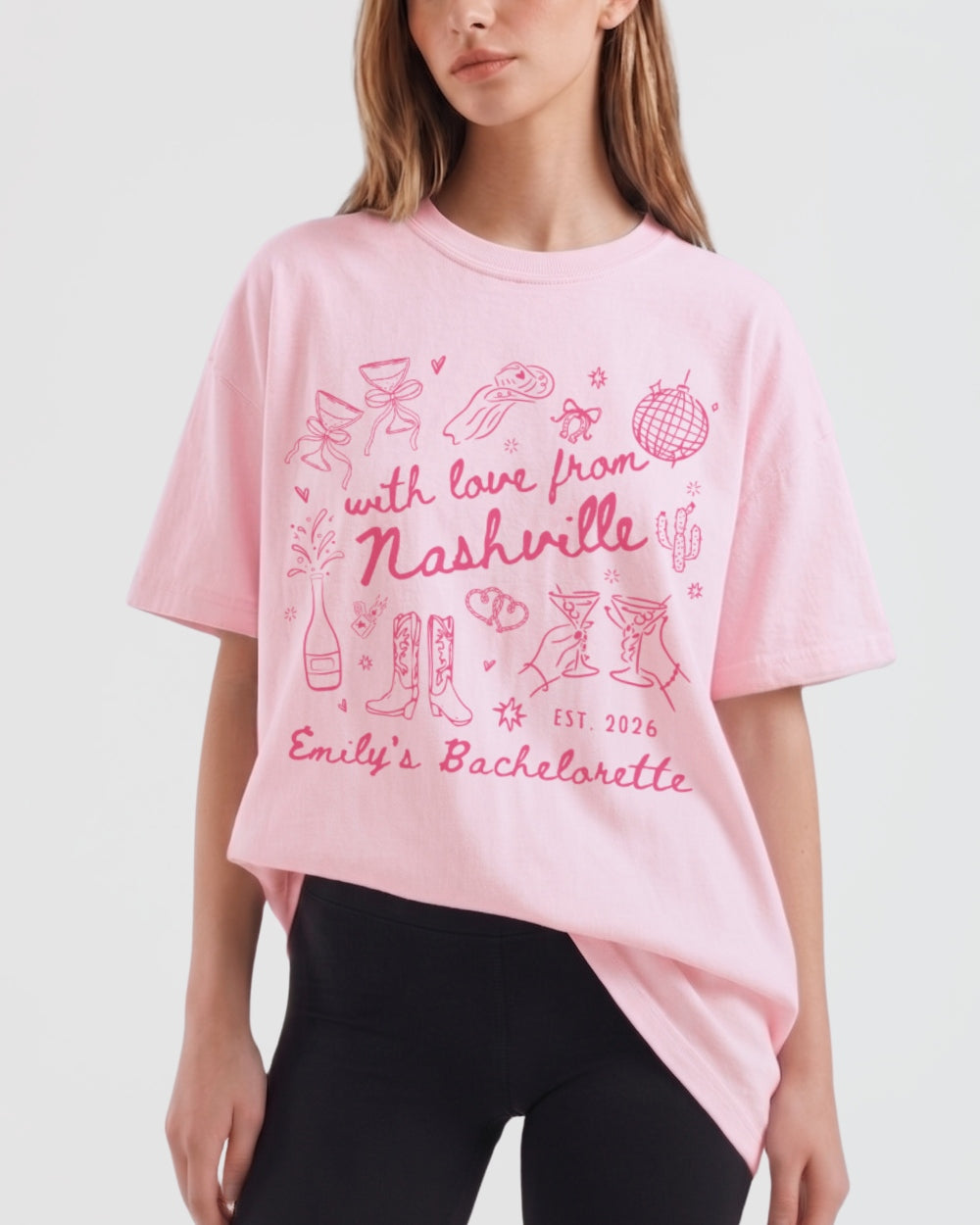 With Love from Nashville T-Shirt Blossom
