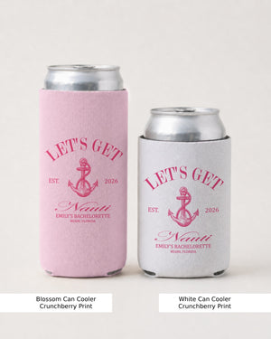 Let's Get Nauti Can Cooler Blossom
