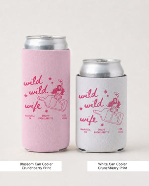Wild Wild Wife Cowgirl Tequila Can Cooler Blossom