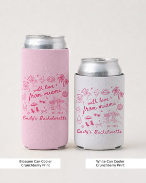 With Love from Miami Can Cooler Blossom