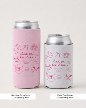 Love on the Lake Can Cooler Blossom
