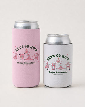 Let's Go Ho's Can Cooler Blossom