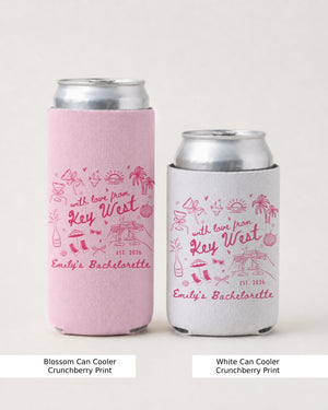 With Love from Key West Can Cooler Blossom