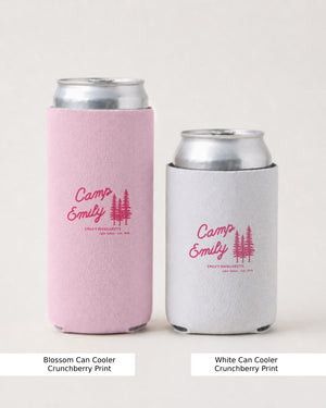 Camp Name Can Cooler Blossom