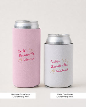 Bachelorette Weekend Can Cooler Blossom