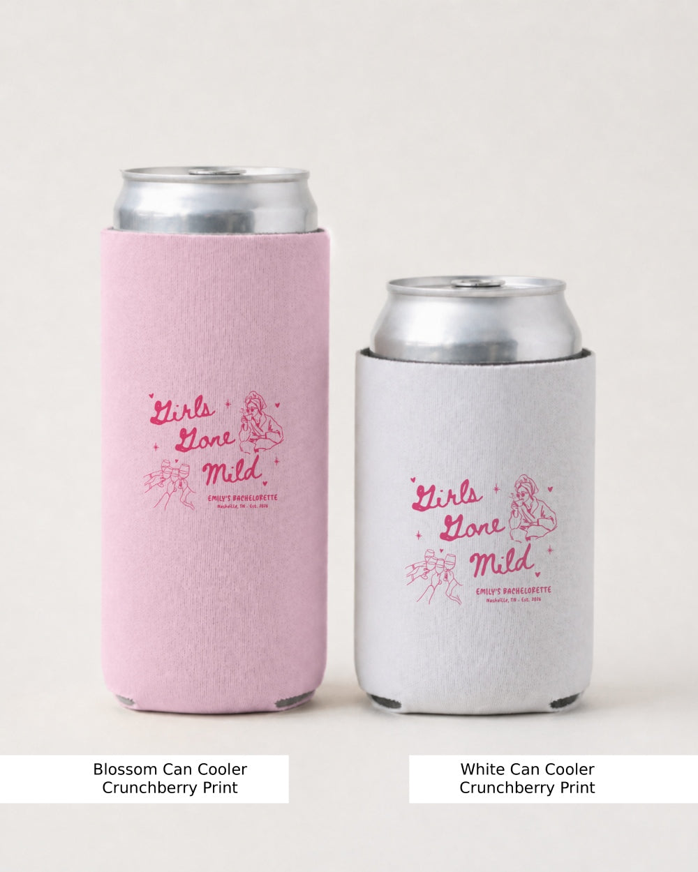 Girls Gone Mild Can Cooler Blossom