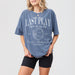 Premium cotton bachelorette team bride t-shirt in moss color by Relatee, featuring playful bridal design.