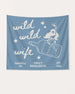 Wild Wild Wife Cowgirl Tequila Banner Blue Jean