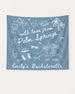 With Love from Palm Springs Banner Blue Jean
