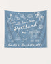 With Love from Portland Banner Blue Jean