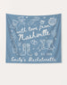 With Love from Nashville Banner Blue Jean