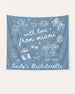With Love from Miami Banner Blue Jean