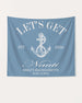 Let's Get Nauti Banner Blue Jean