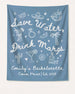 Save Water Drink Margs Banner Blue Jean