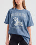 Vino Before Vows T-Shirt Blue Jean
