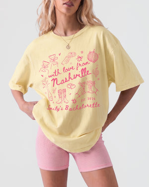 With Love from Nashville T-Shirt Butter