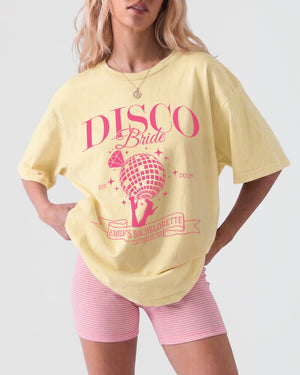 Dancing Queen, Disco Bride T-Shirt Butter