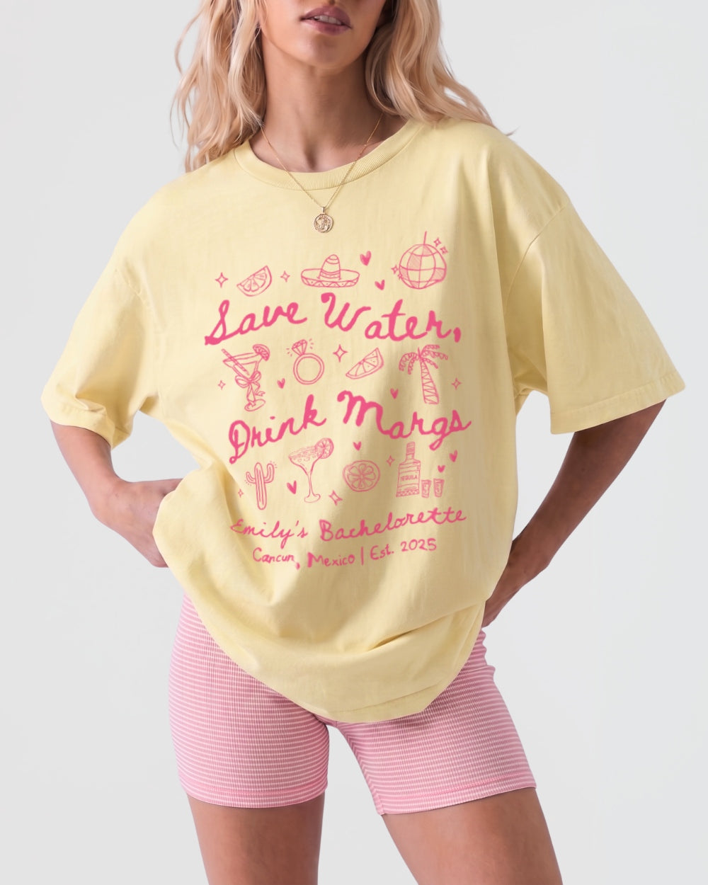 Save Water Drink Margs T-Shirt Butter