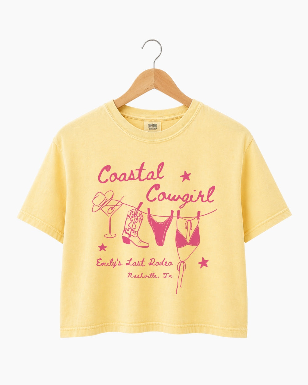 Coastal Cowgirl Crop Top Butter