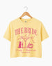 The Bride The Coven Crop Top Butter