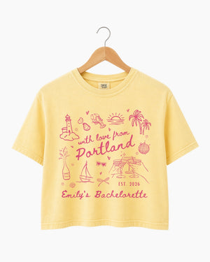 With Love from Portland Crop Top Butter