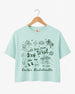With Love from Key West Crop Top Custom Key West crop top for beach bachelorette parties and bridal crew outfits