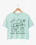 With Love from Scottsdale Crop Top Chalky Mint