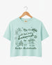 With Love from Savannah Crop Top Chalky Mint