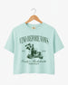 Vino Before Vows Crop Top Chalky Mint