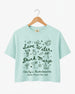 Save Water Drink Margs Crop Top Chalky Mint