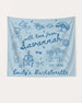 With Love from Savannah Banner Chambray