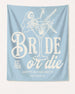 Bride or Die and Ride or Die Banner Chambray