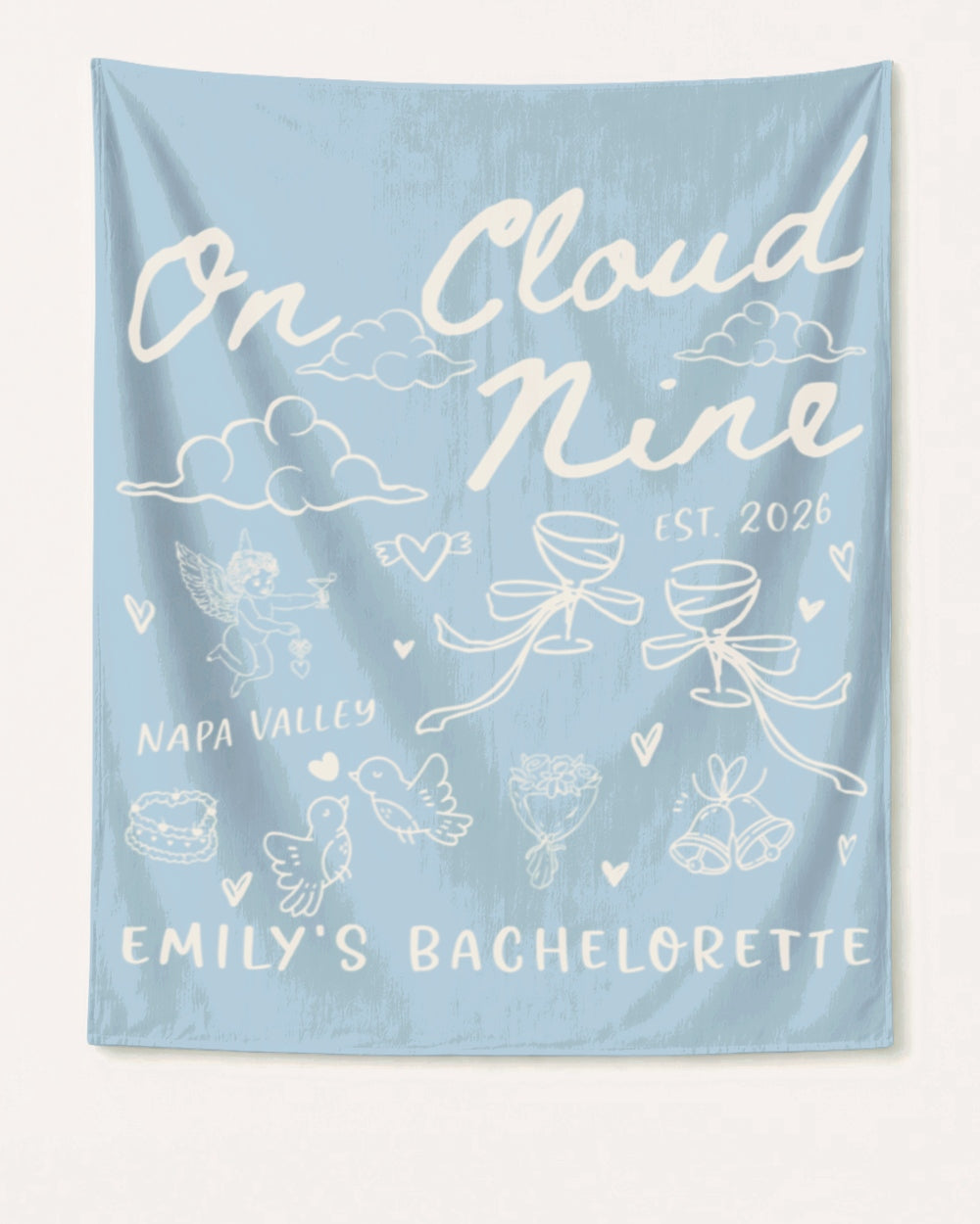 On Cloud Nine Banner Chambray
