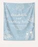 Seashells & Wedding Bells Banner Chambray