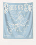 Bride or Die and Ride or Die with Martini Banner Chambray