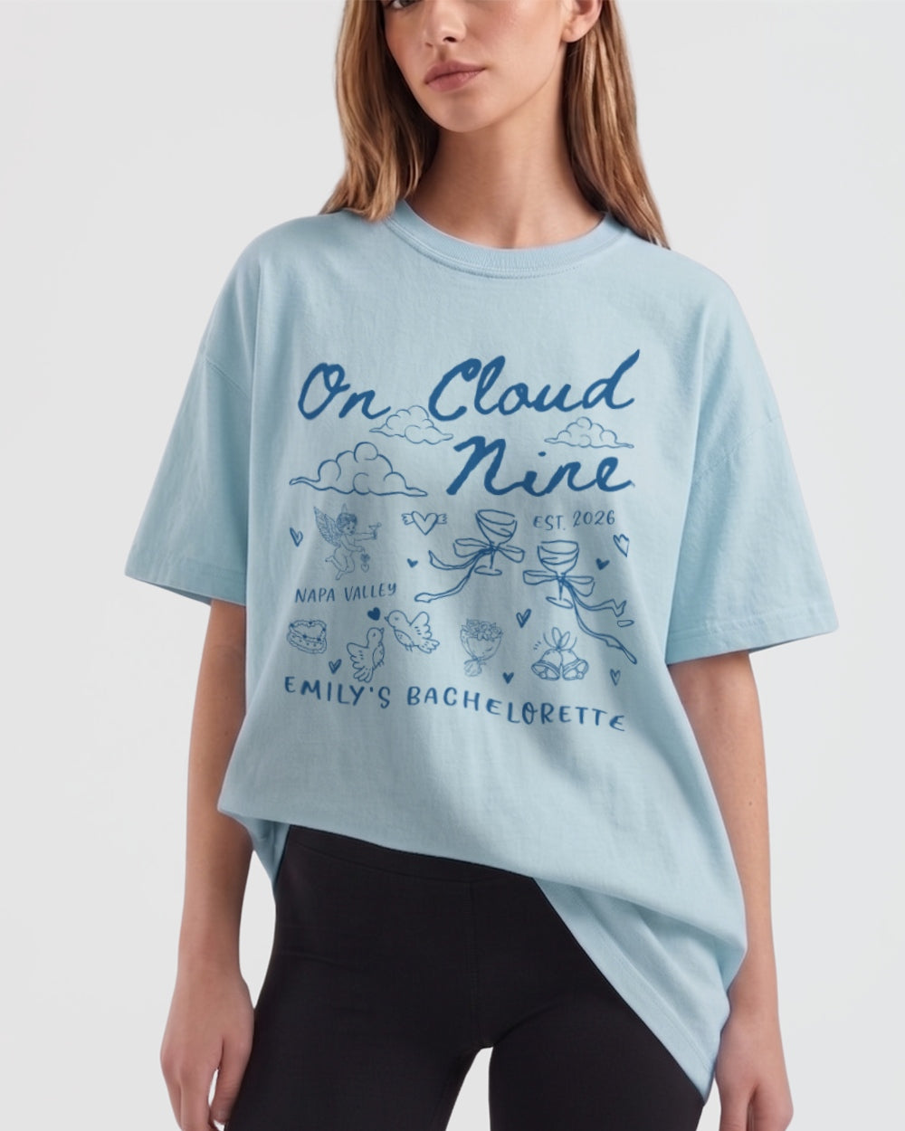 On Cloud Nine T-Shirt Chambray