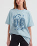 Wild Wild Wife Cowgirl Boots T-Shirt Chambray